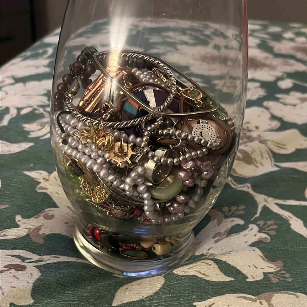 925 Sterling silver and costume jewelry lot